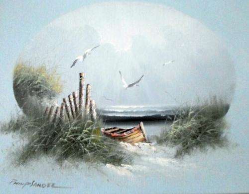 Philip Sandee - Seascape - Stunning oil!!